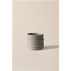 Ella Saksı - Soft Gri - 17 cm