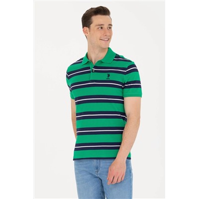 Erkek Yeşil Polo Yaka Tişört
