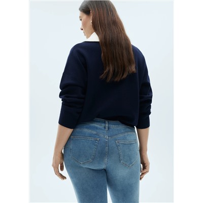 Jeans Pushup skinny tiro bajo