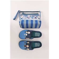 Pack 3 neceseres Snoopy rayas