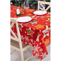 Скатерть из рогожки Happy Fox Home