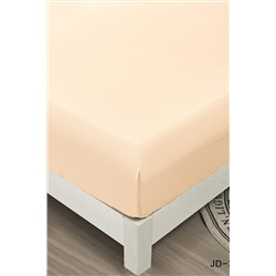 КПБ полукомплект простыня на резинке Борт 25 + 2 наволочки 70*70 экрю НАТАЛИ #1025874