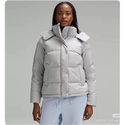 Женская теплая куртка пуховик  Lululemo*n