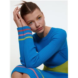 Kleid aus Garn mit hohem Viskoseanteil