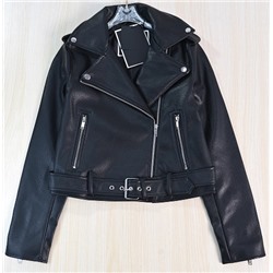 Женская куртка из мягкой искусственной кожи