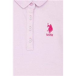 Kız Çocuk Manolya Kısa Kol Örme Elbise