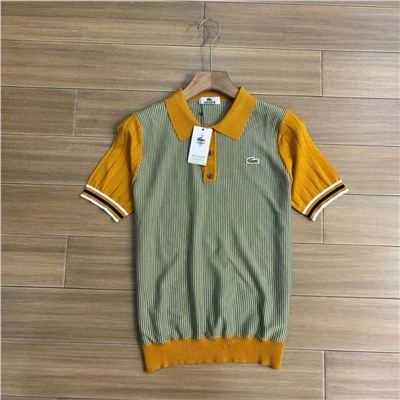 Мужское трикотажное поло  ЛАКОСТ*Е