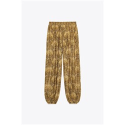 PRINTED BALLOON TROUSERS