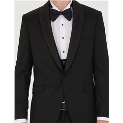 Siyah Yelekli Damatlık Smokin