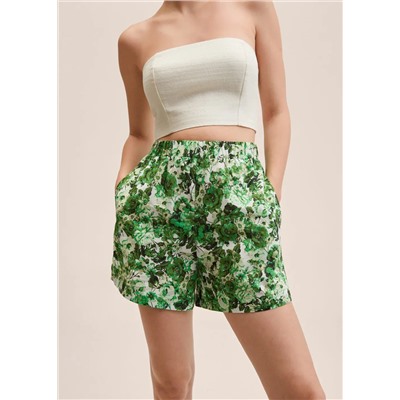 Short estampado floral -  Mujer | MANGO OUTLET Melilla