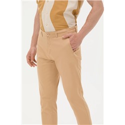 Erkek Camel Kanvas Pantolon