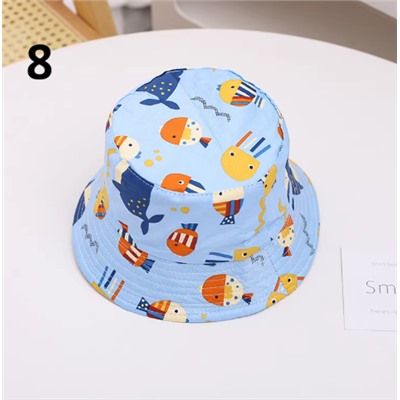 Хлопковая панама для мальчиков и девочек. 8 разных расцветок