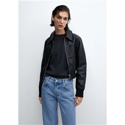 Jeans rectos tiro medio