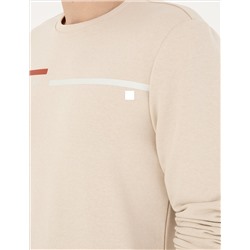 Camel Regular Fit Sweatshirt