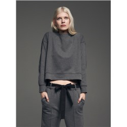 Jerseyhose mit Bindegürtel