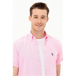 Erkek Manolya Kısa Kollu Gömlek