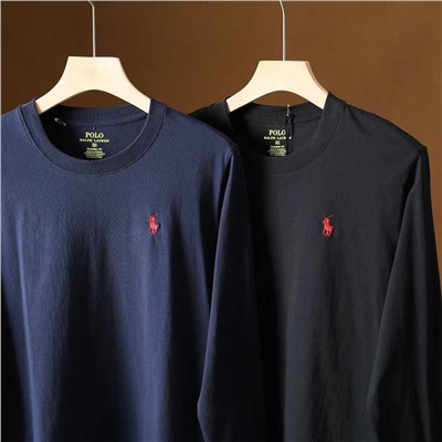 Мужская классическая футболка с длинными рукавами РАЛЬ*Ф Л