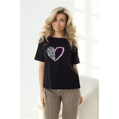 Пижама с брюками 46630 Сердце НАТАЛИ #978327