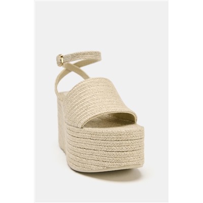 JUTE PLATFORM WEDGES