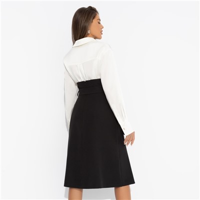 Юбка с имитацией многослойности, Местная знаменитость new (с поясом)