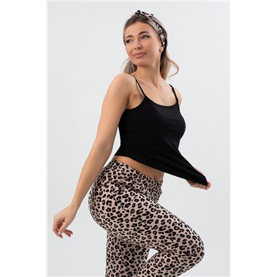 Удлиненный топ на бретельках Т02-52