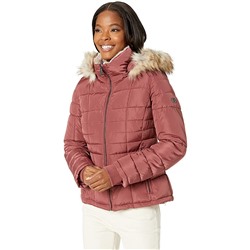 Calvin Klein Short Faux Fur Trimmed Puffer