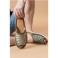 Тапки мужские с пробковой стелькой МШО(пр)