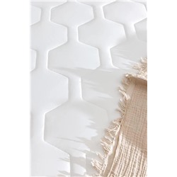 Antony Cool King Size Fitted Yatak Alezi - Beyaz - 180x200 cm