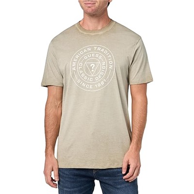 Visit the GUESS Store GUESS Mens Eco Short Sleeve Stamp Logo