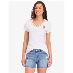 NEON V-NECK T-SHIRT