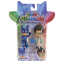 Just Play PJ Masks Figure Pack Set Catboy / Romeo Toy