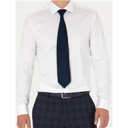 Beyaz Ex. Slim Fit Uzun Kollu Basic Gömlek