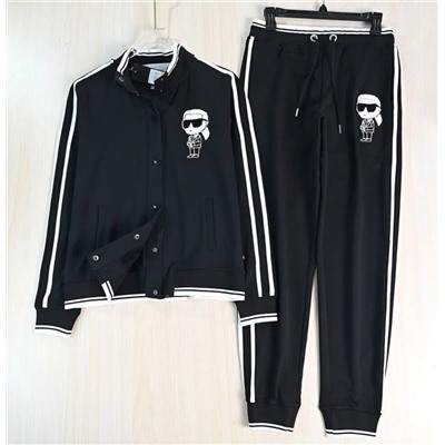 Повседневный спортивный костюм с контрастной лентой  КАР*Л 😎