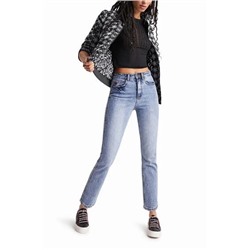 Chaqueta padded con encaje