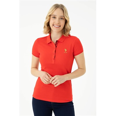 Kadın Kırmızı Basic Tişört