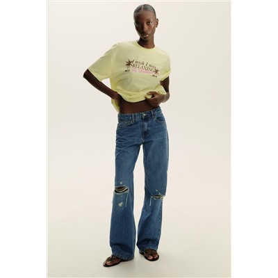 SLOGAN PRINT T-SHIRT