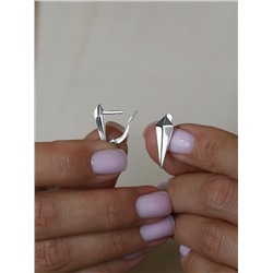 Серьги из серебра родированные 220-10-226р