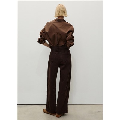 Jeans balloon tiro alto