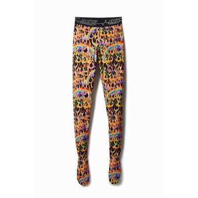 Legging slim animal print