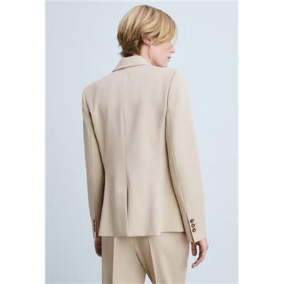 Blazer traje entallada