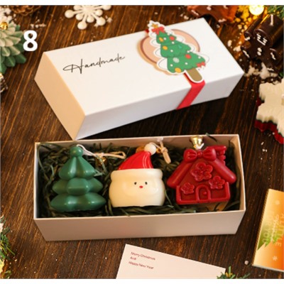 Свечи фигурные. В наборе 3 штуки