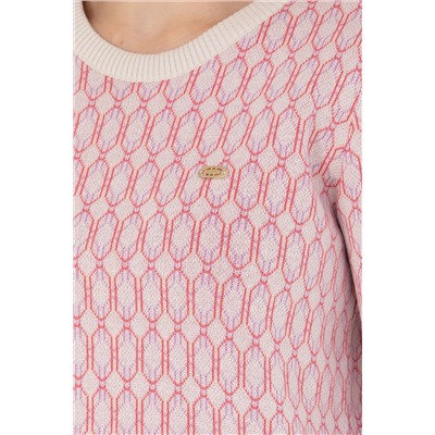 Kadın Krem Bisiklet Yaka Kazak