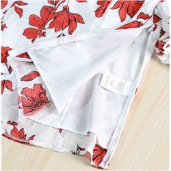 Повседневная рубашка с коротким рукавом