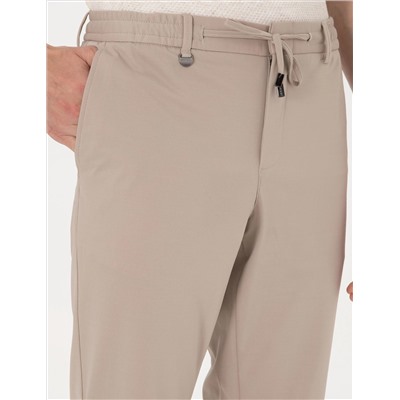 Bej Ex. Slim Fit Kumaş Pantolon
