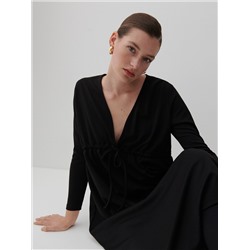 Kleid mit Bundfalten