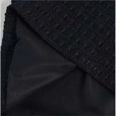 Женская фактурная шерстяная юбка-миди