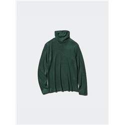 HEATTECH Fleece Turtleneck T-Shirt (Long Sleeve)