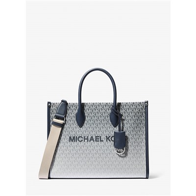 Mirella Medium Ombré Logo Tote Bag