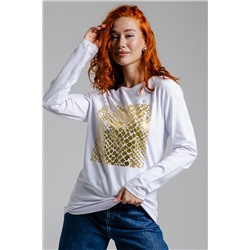 8519/1 Футболка с длинным рукавом женская