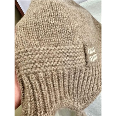 Новая коллекция женских шерстяных шапок  Mi*u Mi*u 🩷